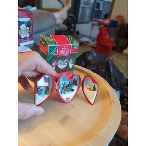 1991 Hallmark Keepsake Ornament Heart of Christmas 2nd in Series Artist Signed